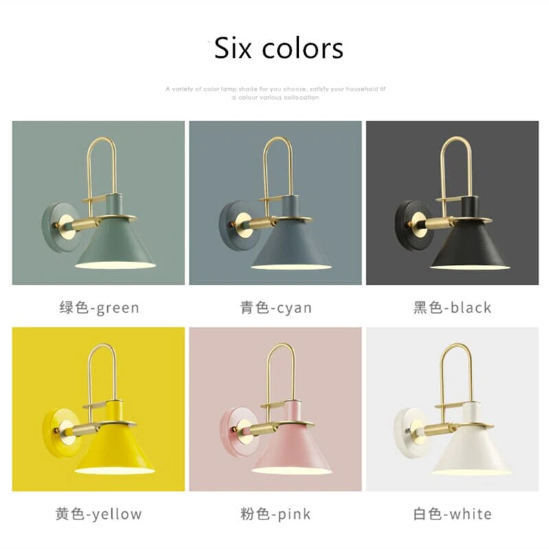 Industrial Iron Wall Lamps - Image 10