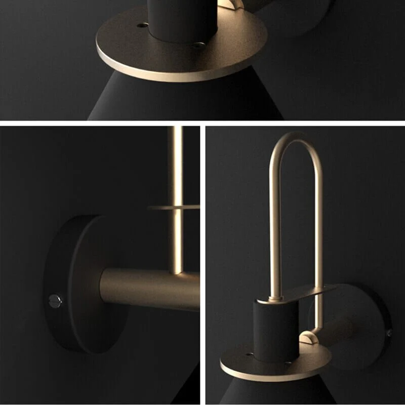 Industrial Iron Wall Lamps - Image 12