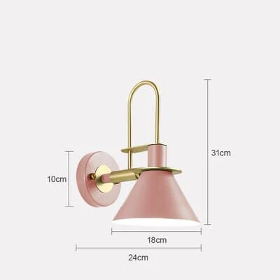 Industrial Iron Wall Lamps - Image 5