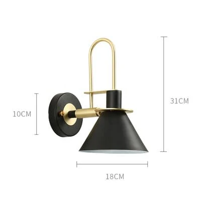 Industrial Iron Wall Lamps - Image 7