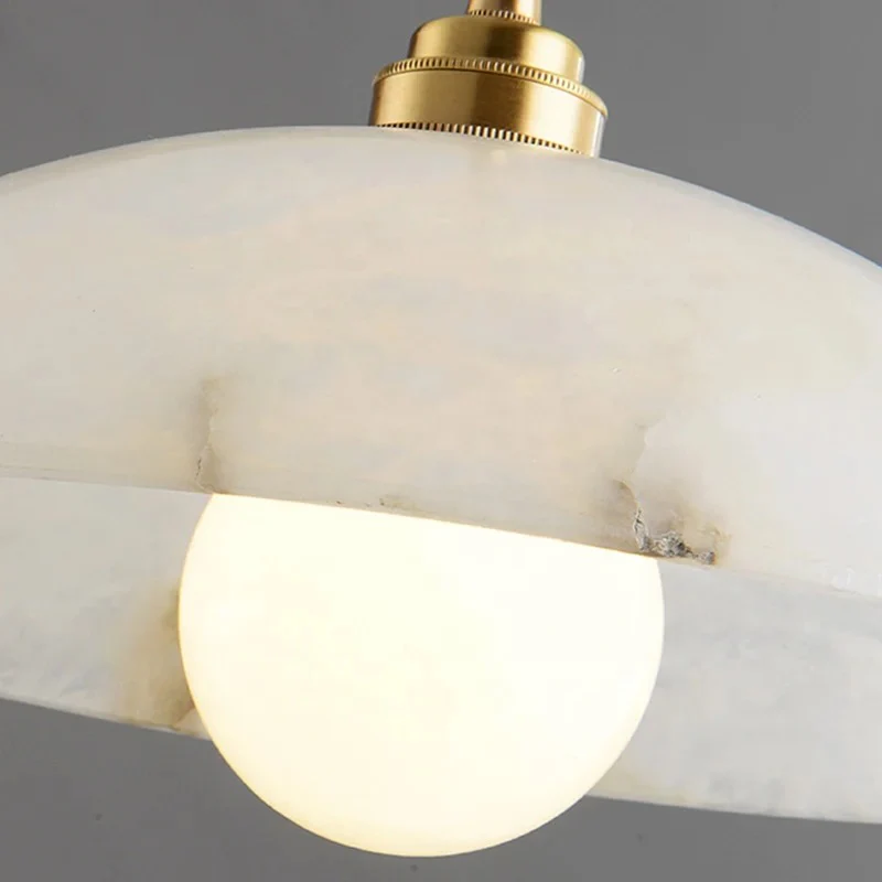 Inigo Marble Alabaster Hanging Lamps - Image 12
