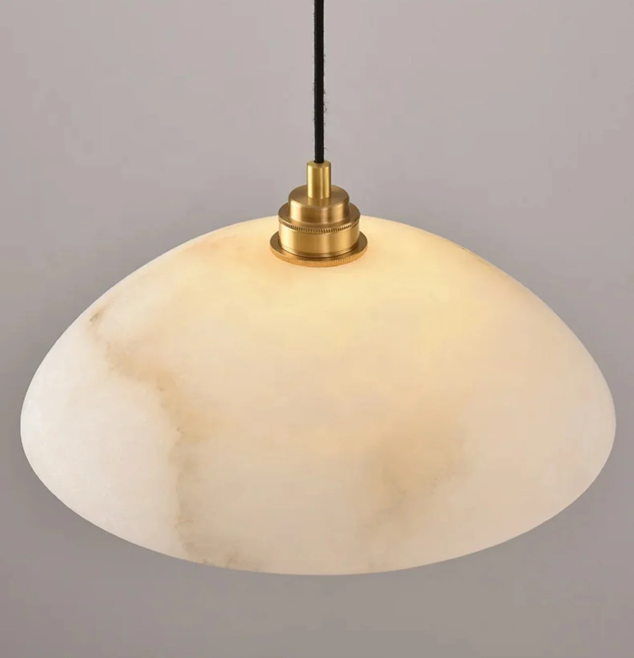 Inigo Marble Alabaster Hanging Lamps - Image 13