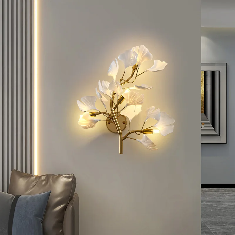 Jasmine Leaf Wall Lamp - Image 4