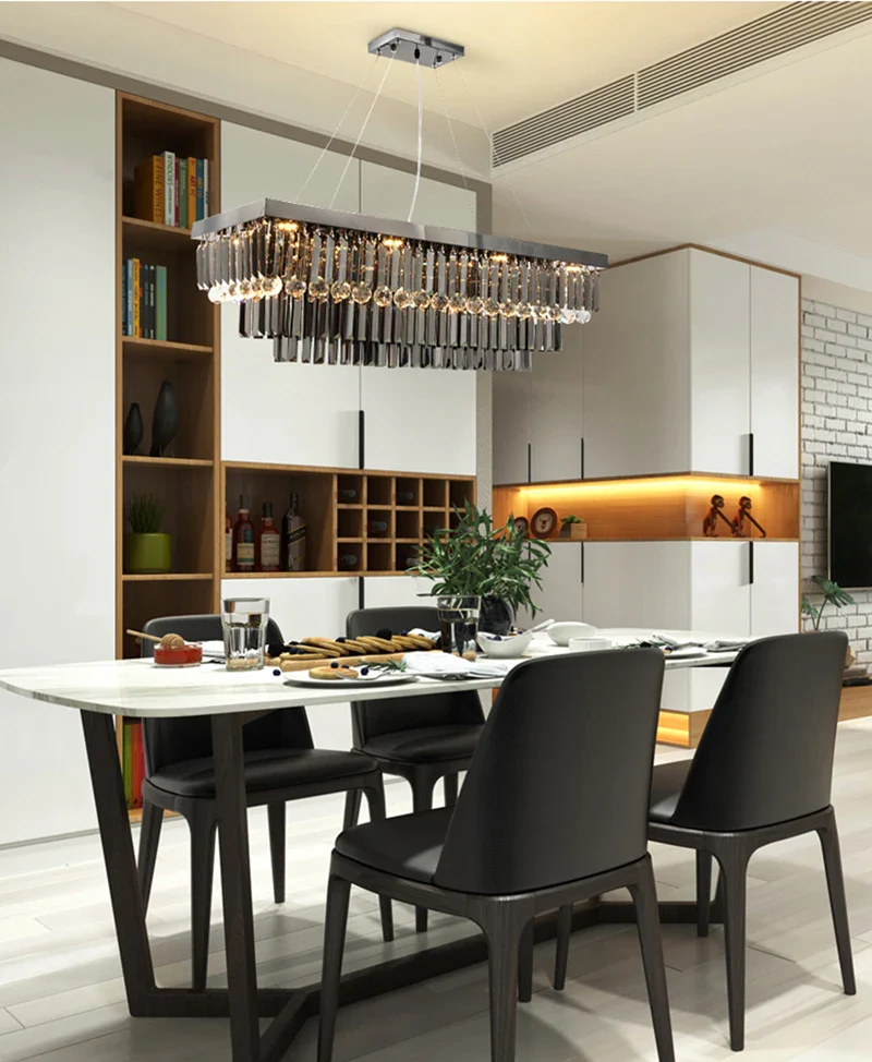 Katie Black Crystal Chandelier - Image 13