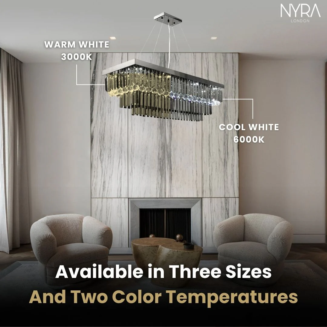 Katie Black Crystal Chandelier - Image 7