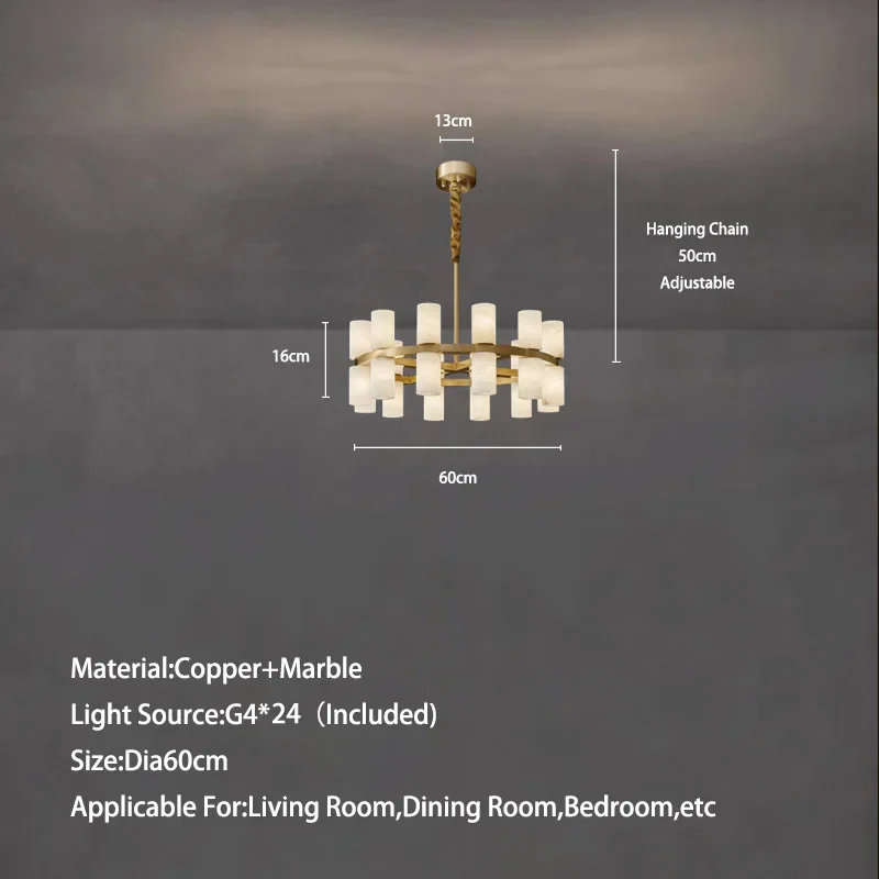 Kian Marble Lamp - Image 11