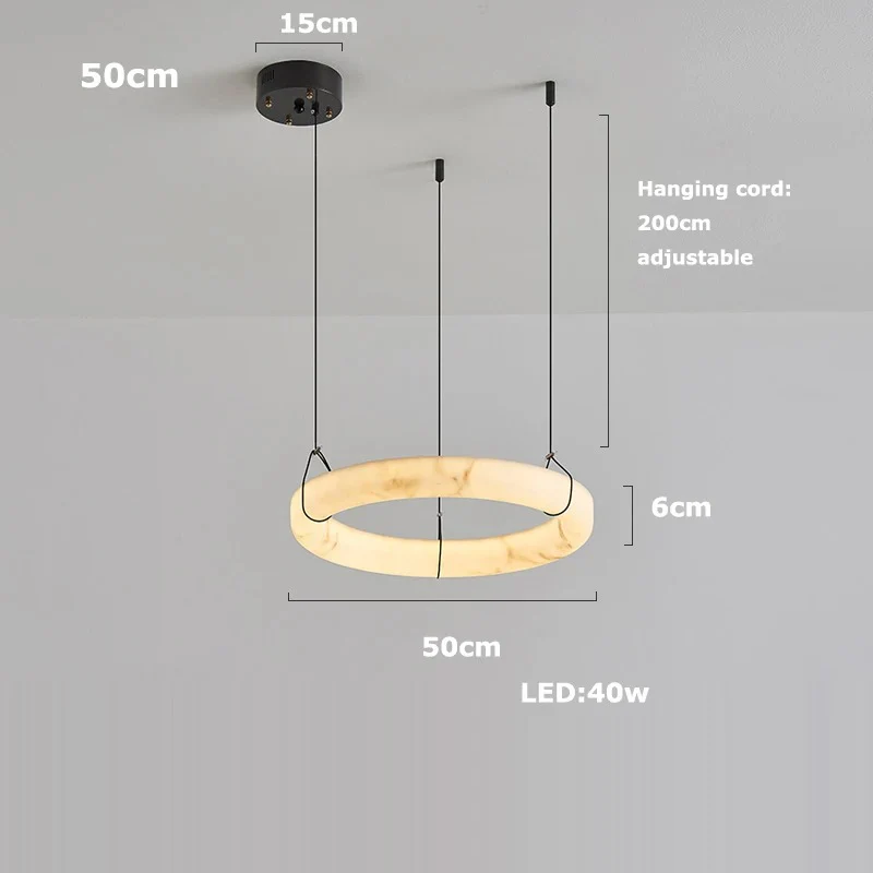 Klyra Marble Chandelier - Image 12