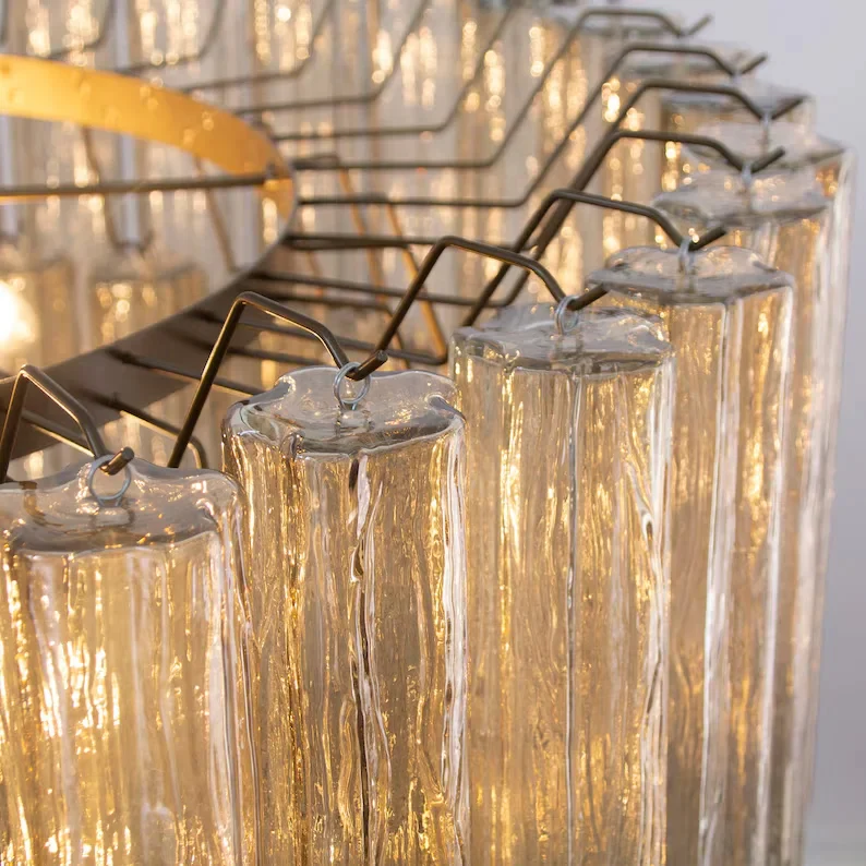 Kosta Smoke Glass Chandelier - Image 10