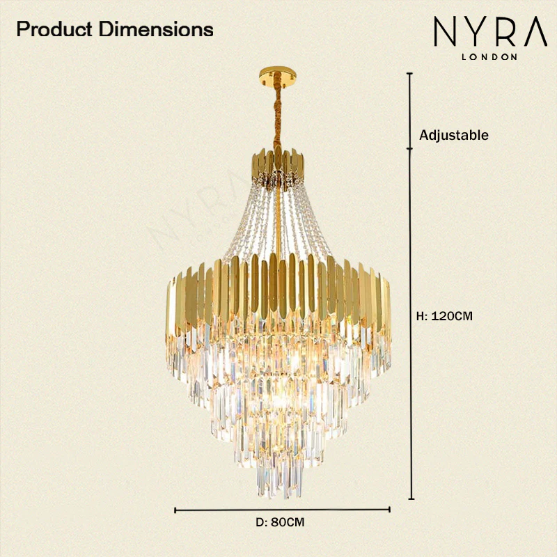 Prince Regent chandelier - Image 8