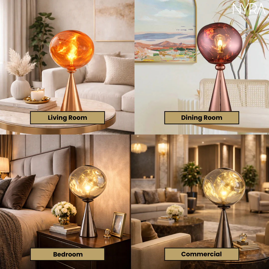 Lava Acrylic Table Lamp - Image 5