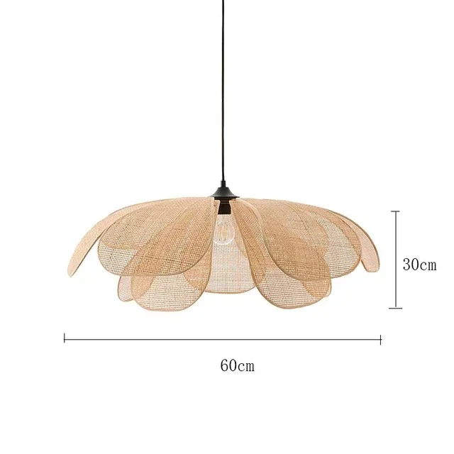 Leafora Rattan Pendant Lamp - Image 12