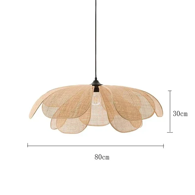 Leafora Rattan Pendant Lamp - Image 13