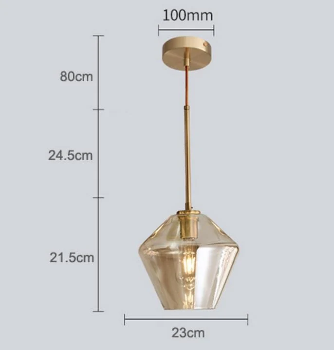 Monica Designer Glass Pendant - Image 15