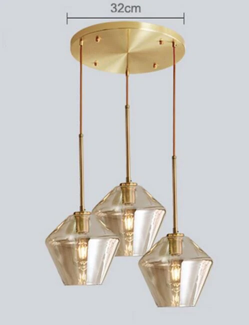 Monica Designer Glass Pendant - Image 19
