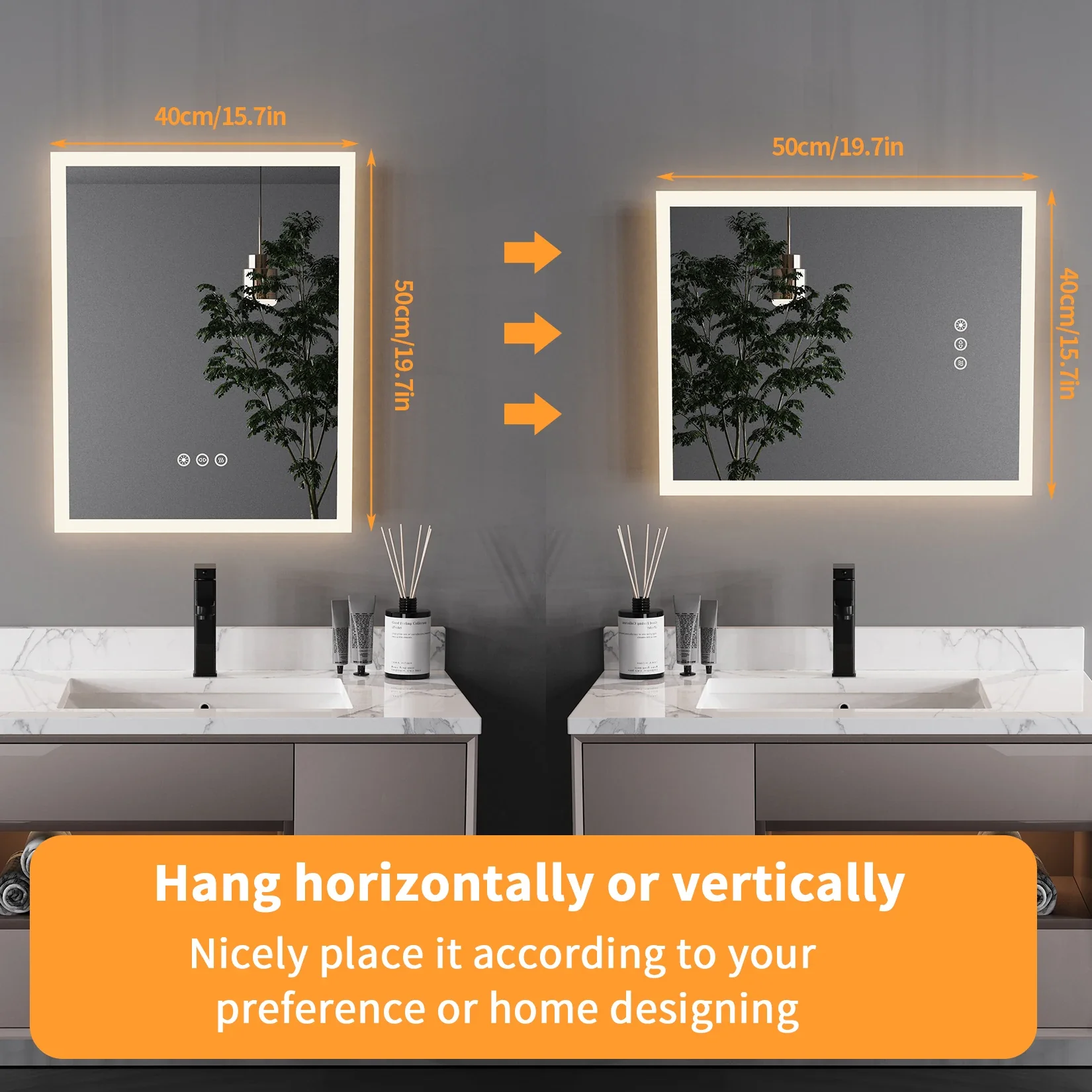Ava Square Mirror - Image 4