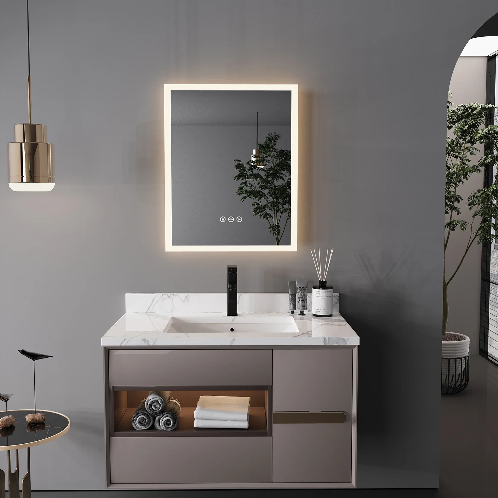 Ava Square Mirror - Image 7