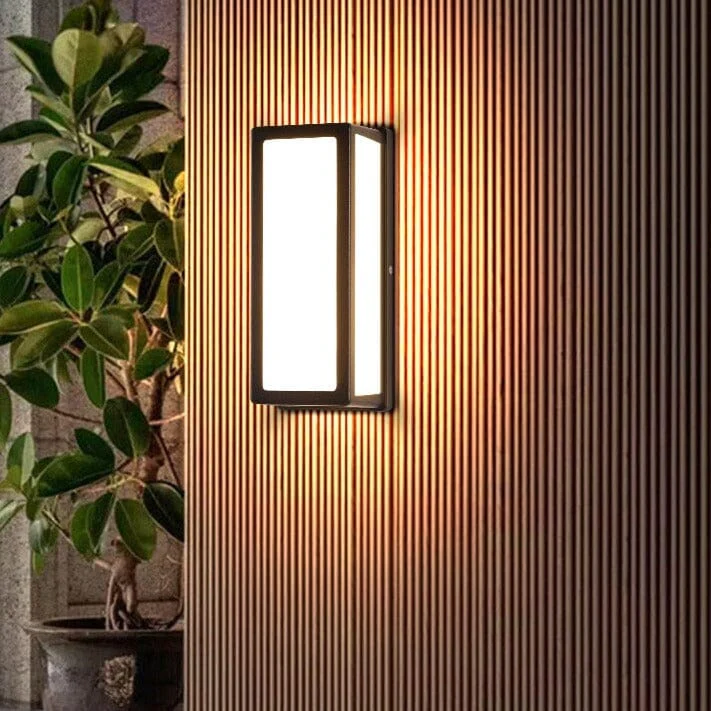 LED Outdoor Rectangle Wall Motion Sensor Lamp - Image 2