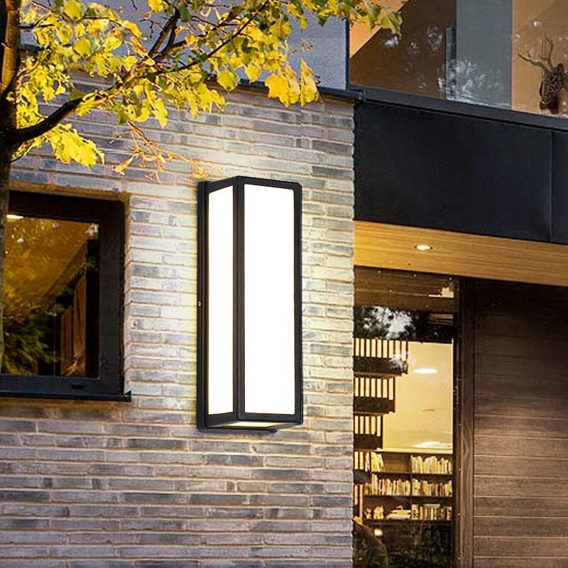 LED Outdoor Rectangle Wall Motion Sensor Lamp - Image 3