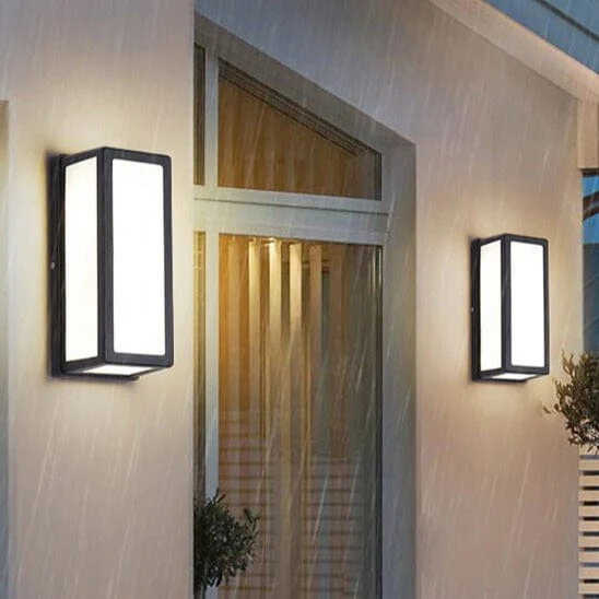 LED Outdoor Rectangle Wall Motion Sensor Lamp - Image 5