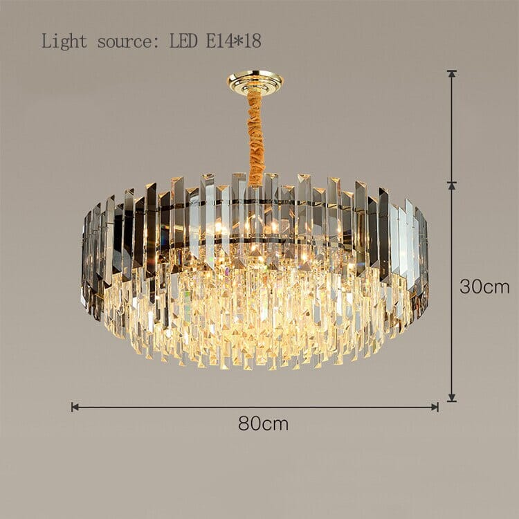 LED Round Golden Crystal Lamp - Image 10