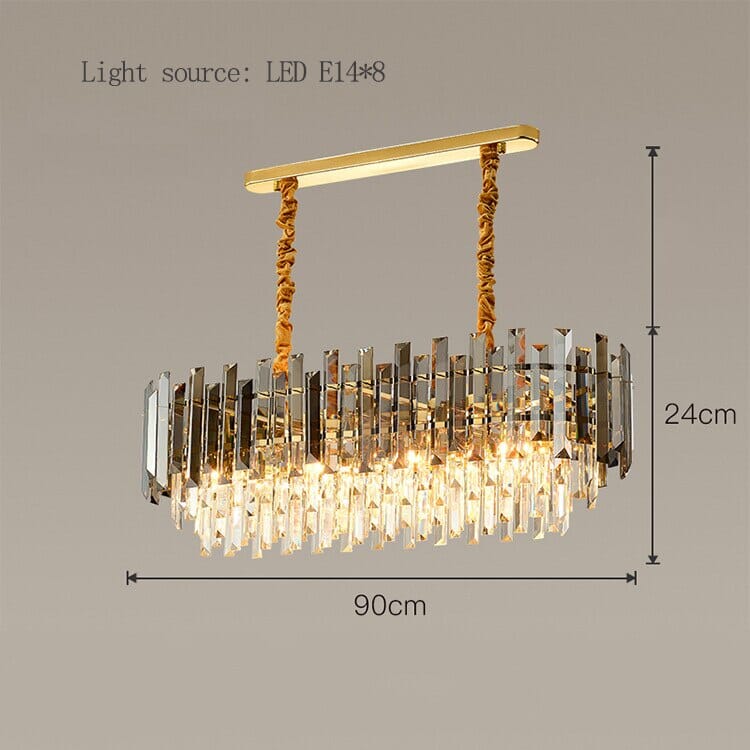 LED Round Golden Crystal Lamp - Image 11
