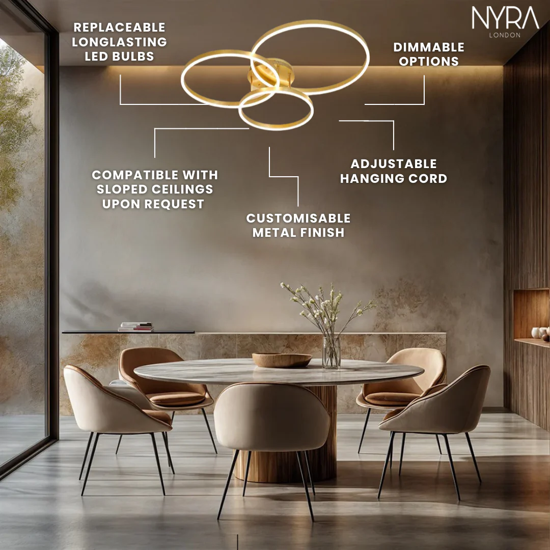 Carly Ring Chandelier - Image 5