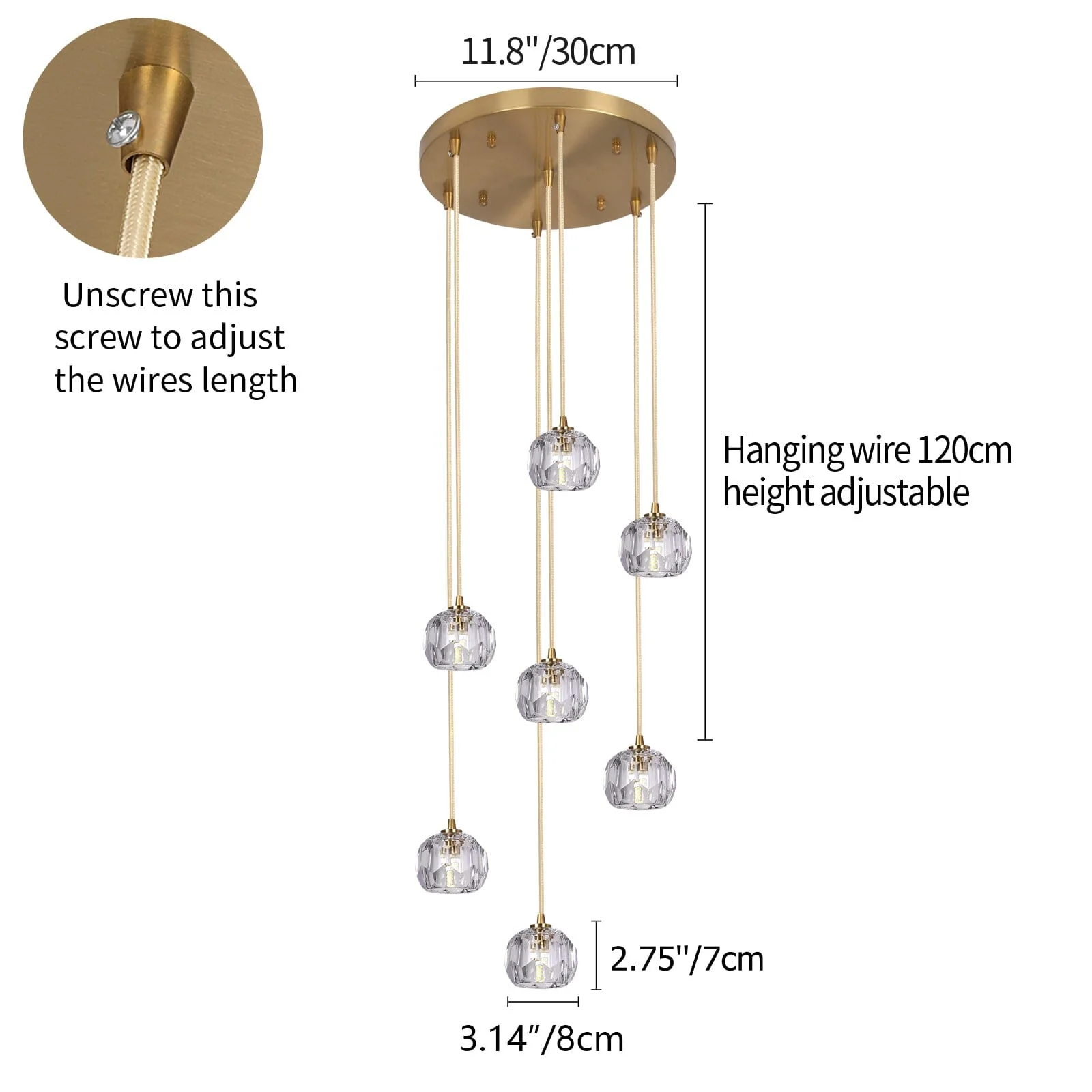 Elvi Crystal Pendants - Image 19