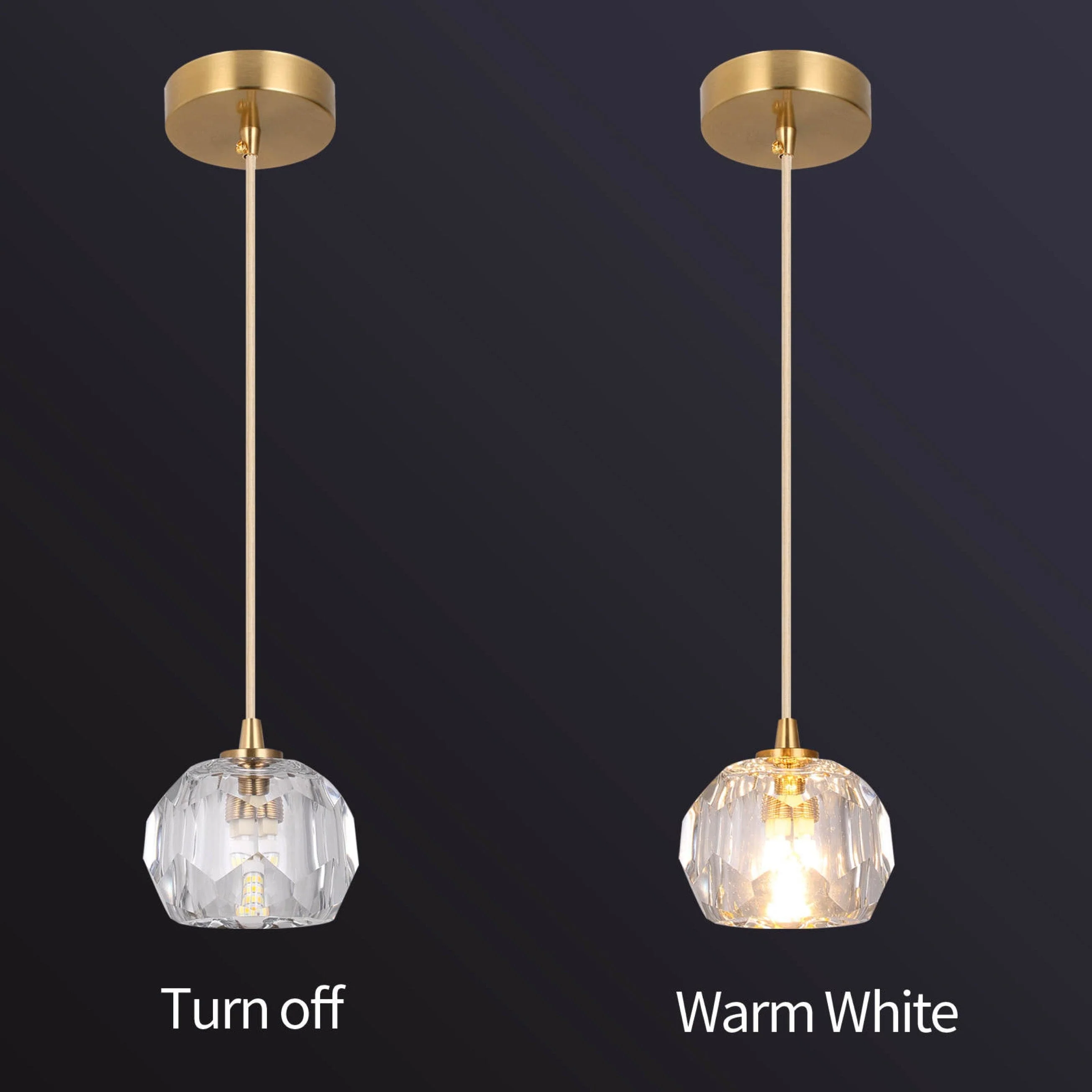Elvi Crystal Pendants - Image 32