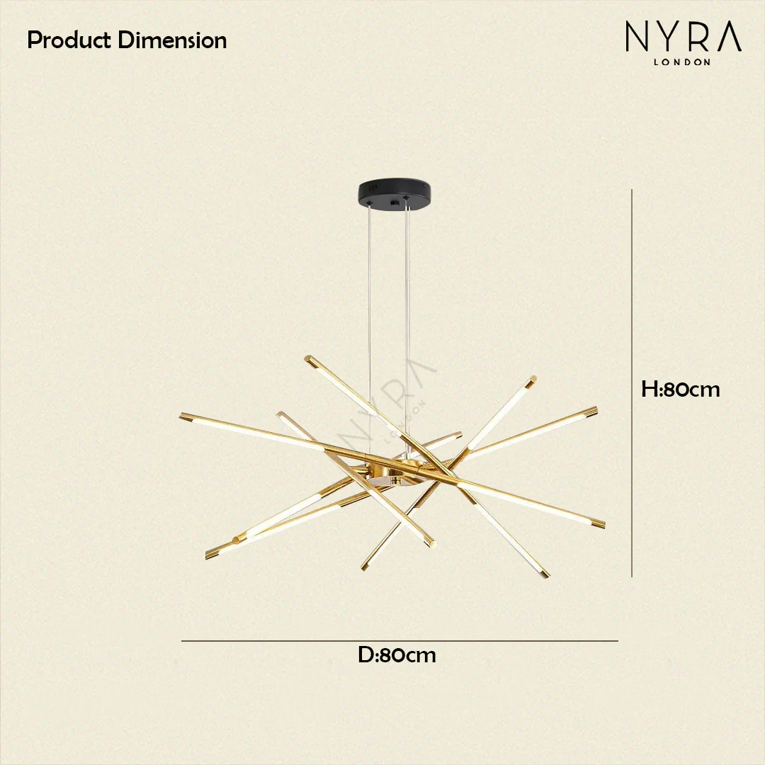 Stradivarius Spikey Chandelier - Image 6