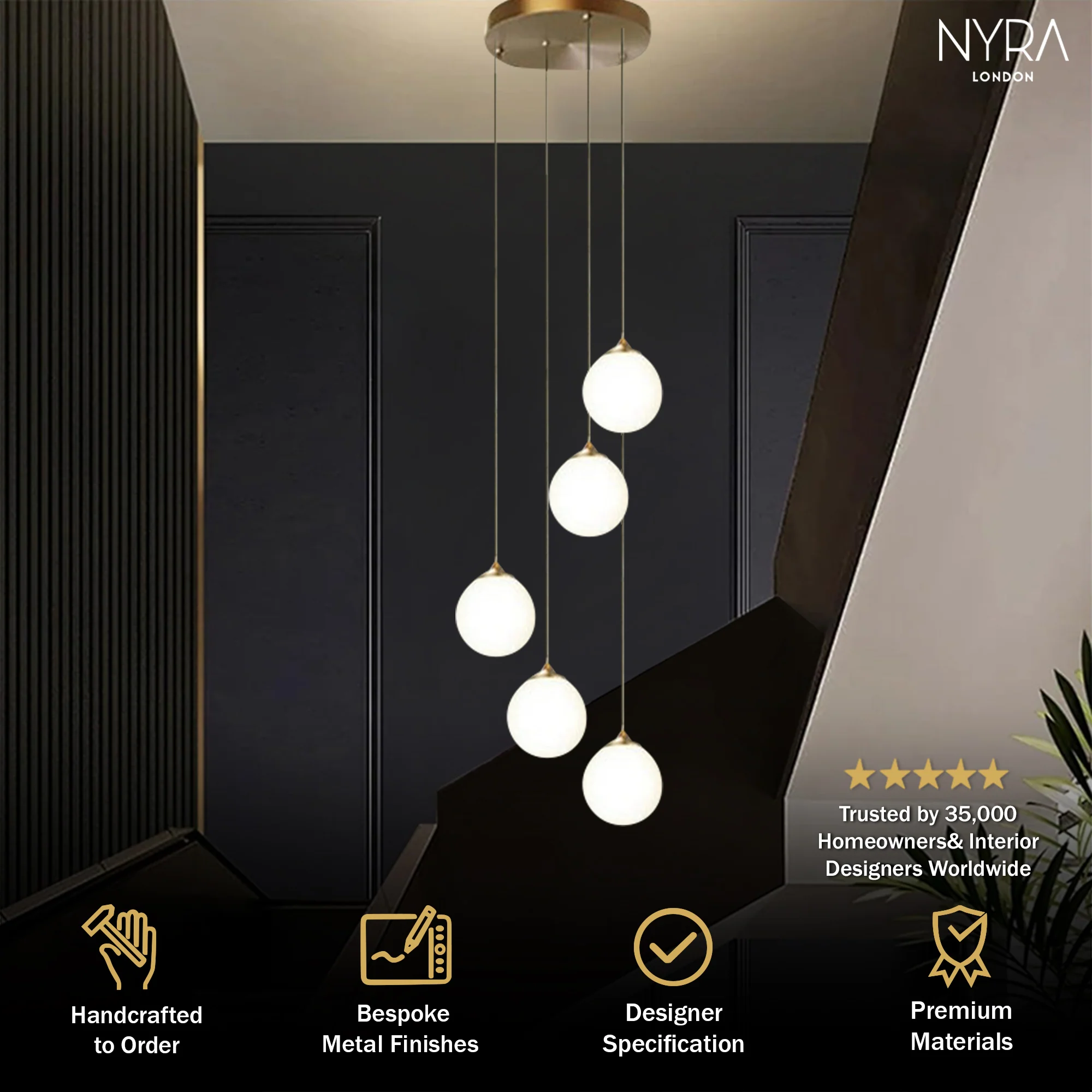 Pauline Orb Chandelier - Image 4