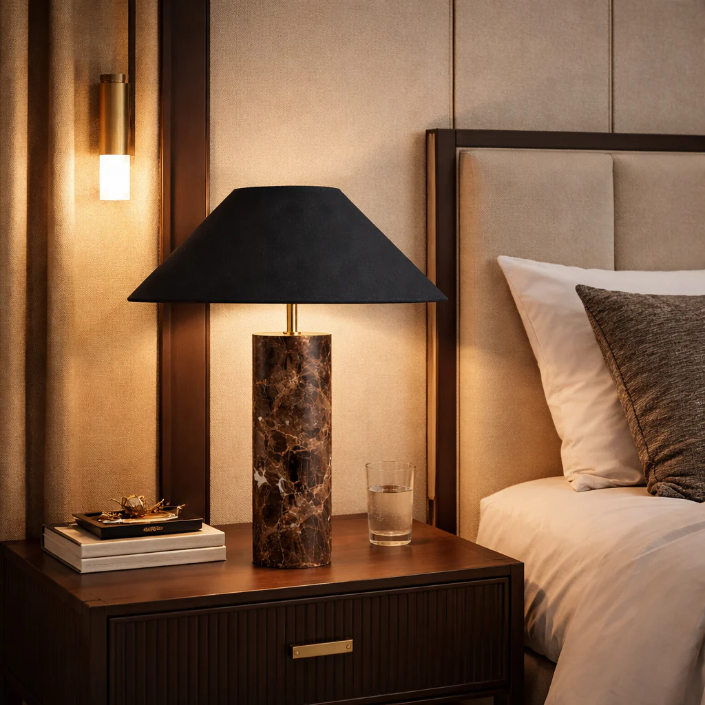 Lorena - Marble Table Lamp - Image 2