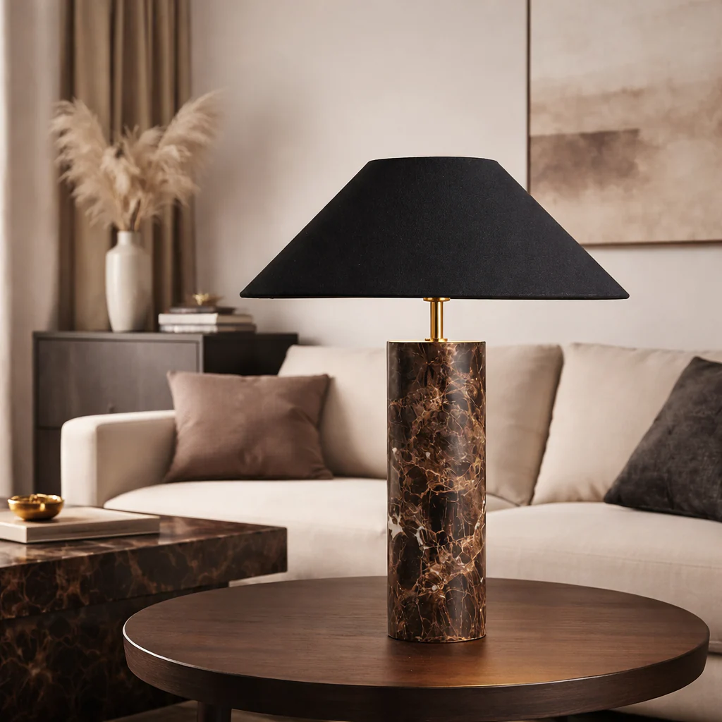 Lorena - Marble Table Lamp - Image 3