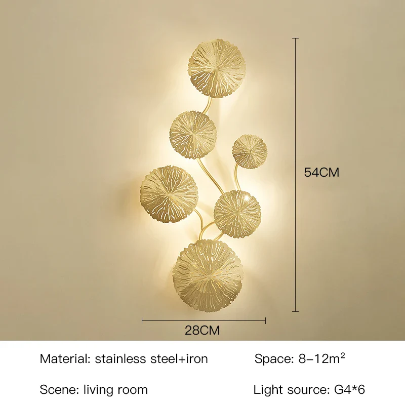 NYRA Leaf Modern Wall Lamp - Image 14
