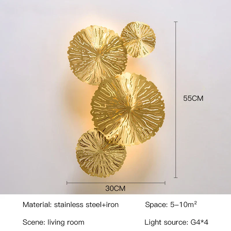 NYRA Leaf Modern Wall Lamp - Image 15