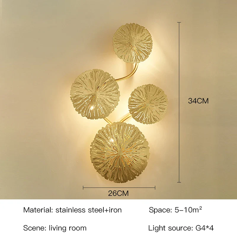 NYRA Leaf Modern Wall Lamp - Image 16