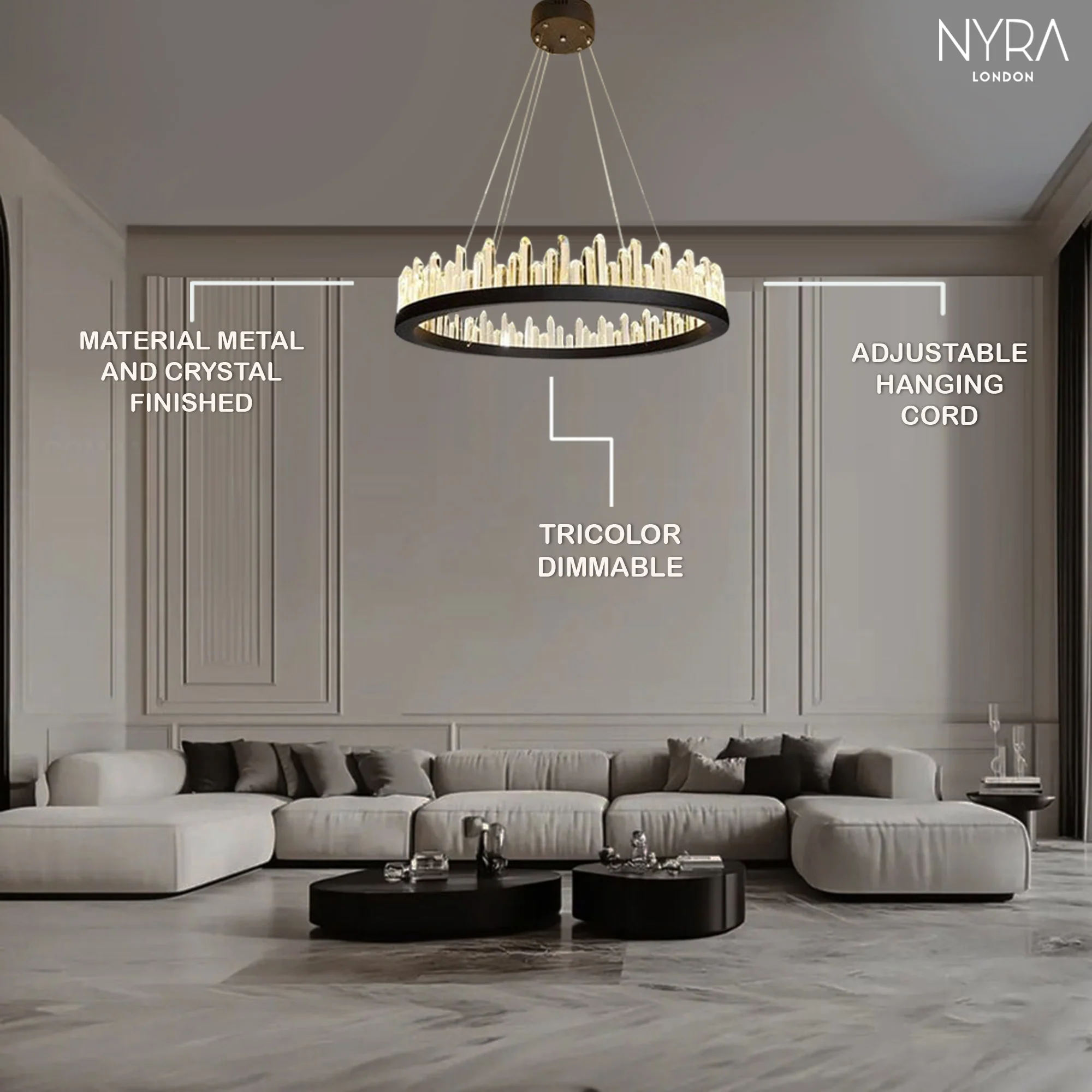 HANA Luxury Chandelier - Image 4