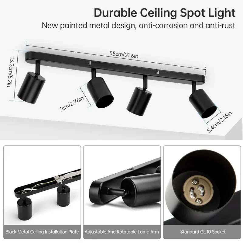 Luma Track Adjustable Spotlight - Image 7
