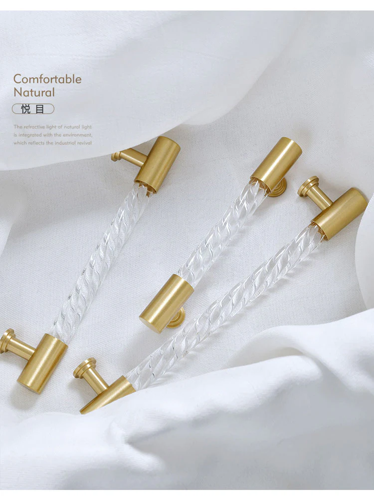 Lumiq Acrylic Crystal Cabinet Handle - Image 15
