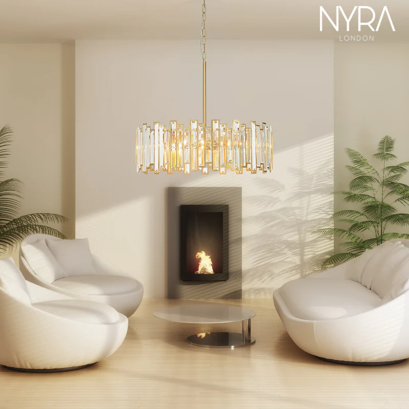Lumora Modern Crystal Chandelier - Image 10