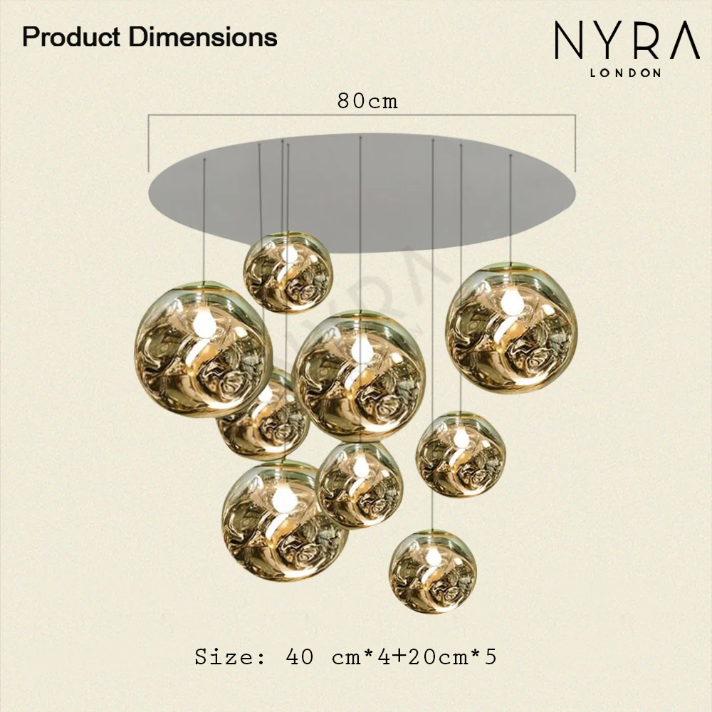 Luna Pendant Chandelier - Image 14