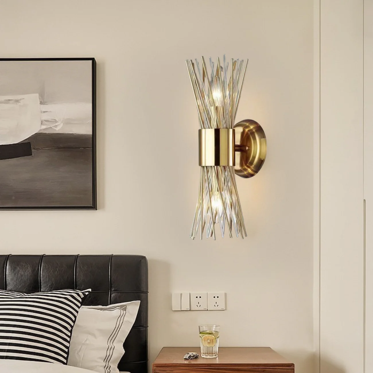 Lunet Glass Wall Sconce - Image 4