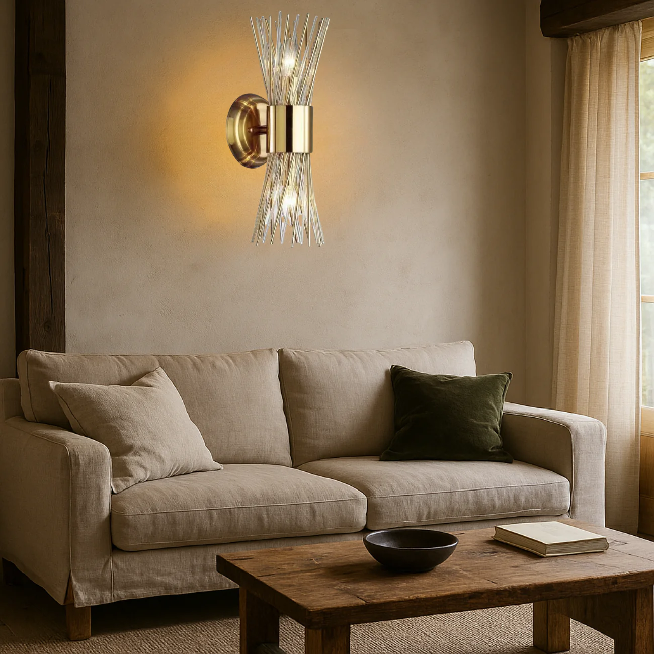 Lunet Glass Wall Sconce - Image 5