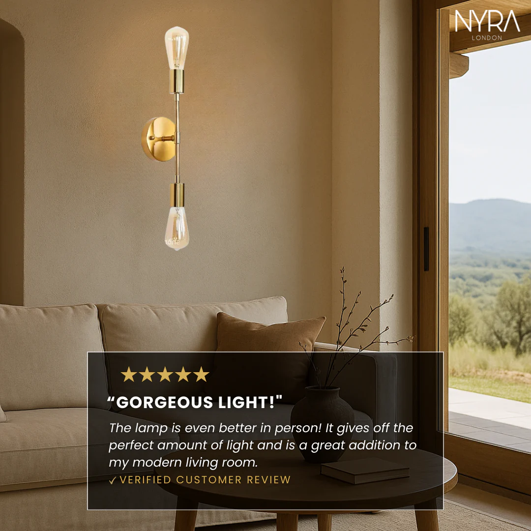 LuxeLine Twin Sconce - Image 4