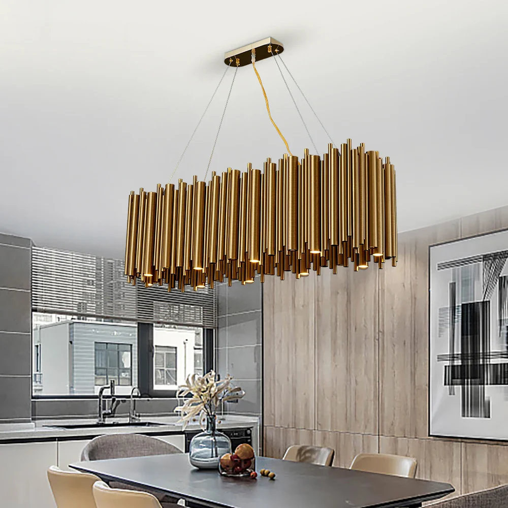 Gold Nest Oval Chandelier - Image 15