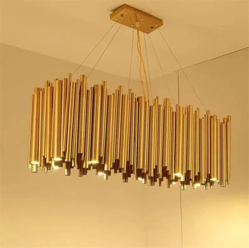 Gold Nest Oval Chandelier - Image 18