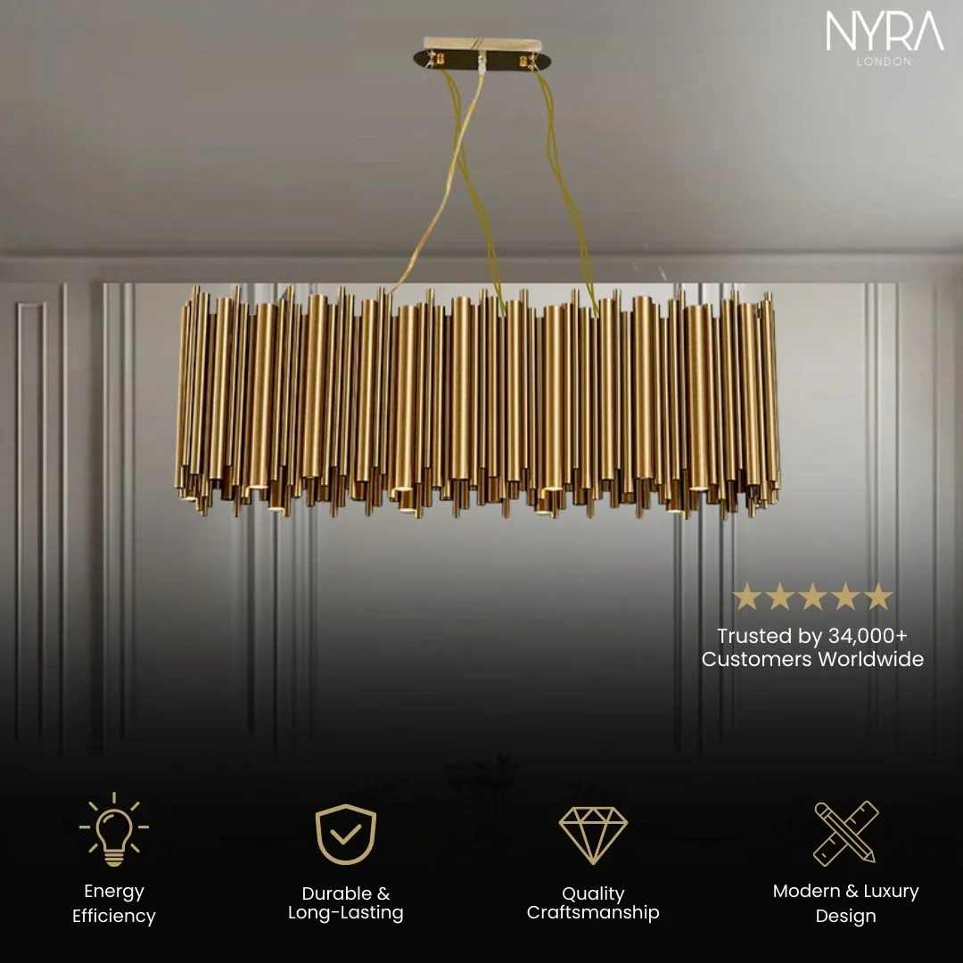 Gold Nest Oval Chandelier - Image 3