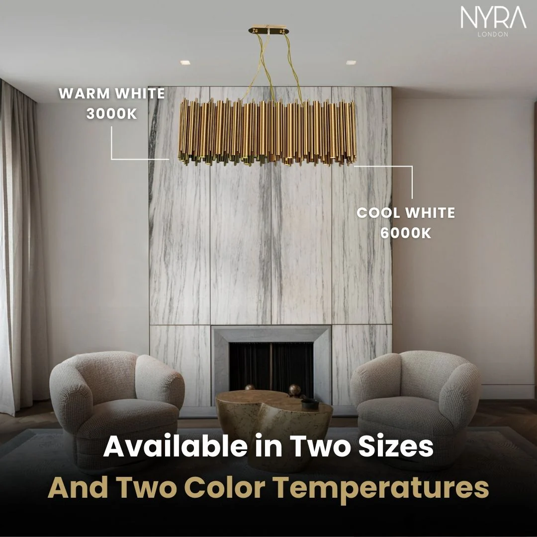 Gold Nest Oval Chandelier - Image 7