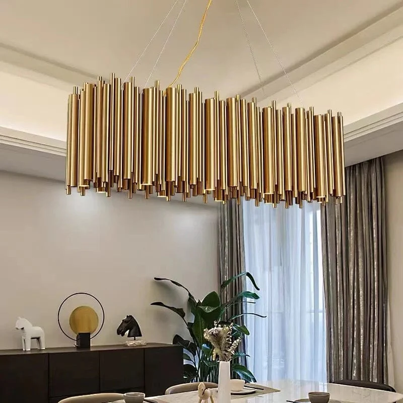Gold Nest Oval Chandelier - Image 8