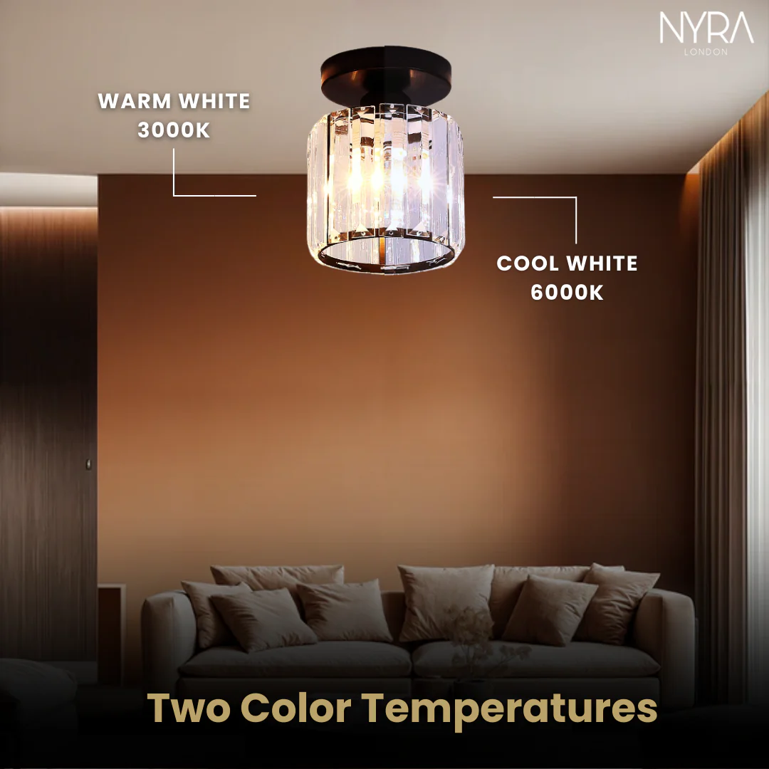 Monroe Crystal Ceiling Light - Image 6