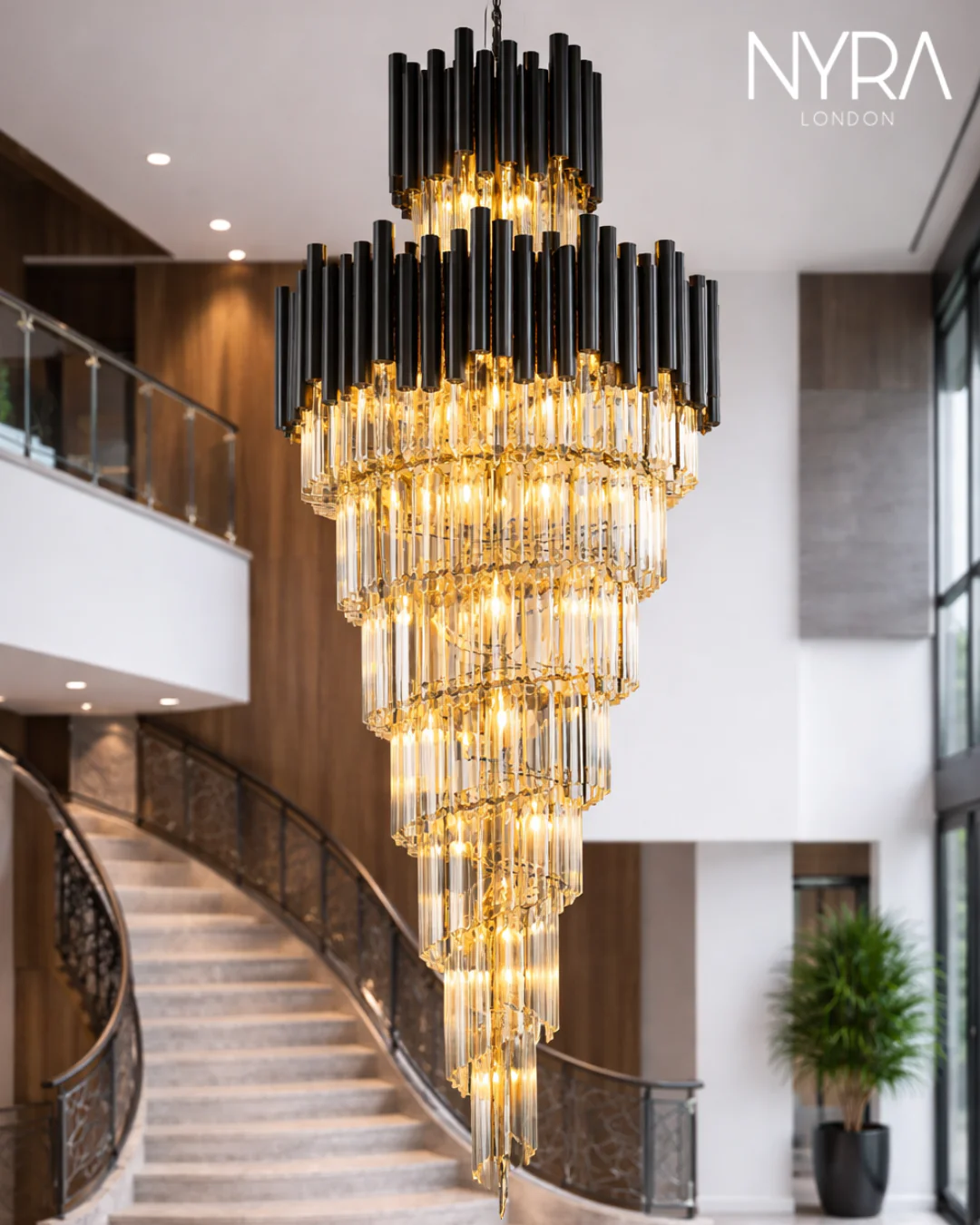 New York Black Chandelier - Image 2